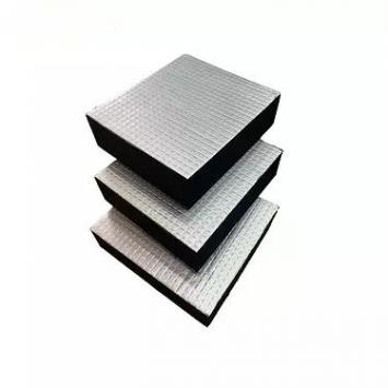Heat insulation rubber foam with aluminum foil