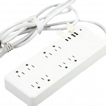 High quality power strip with 8 Outlet and 4 USB Ports type