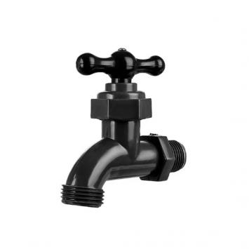 India Plastic PVC Faucet With Stainless Mouth Water Tap